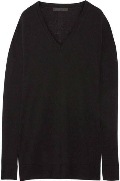 Shop The Row Amherst Cashmere And Silk-blend Sweater