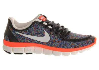 Pre-owned Nike Free 5.0 Liberty Of London Total Crimson (women's) Sneakers In Hyper Blue/sail/black In Multi
