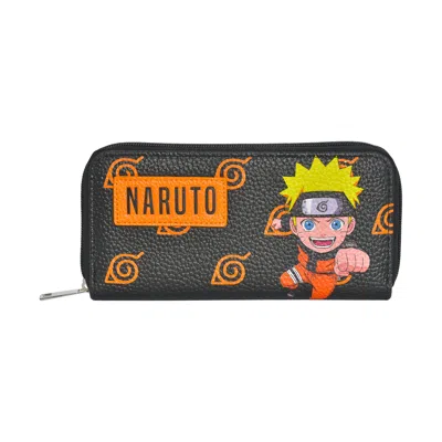 Naruto Chibi Zip-around Wallet - Hidden Leaf Village Design