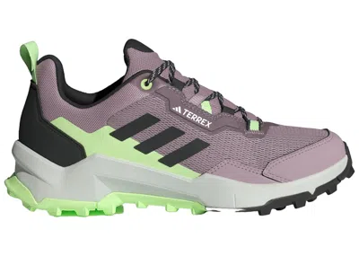 Pre-owned Adidas Originals Terrex Ax4 (women's) Sneakers In Preloved Fig/core Black/green Spark In Multi