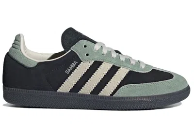 Pre-owned Adidas Originals Samba Og Black (women's) Sneakers In Core Black/alumina/silver Green In Multi