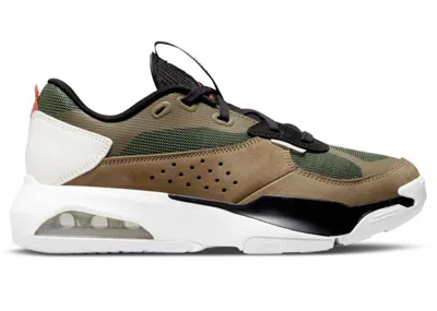 Pre-owned Jordan Air 200e (women's) Sneakers In Medium Olive/summit White/brown Kelp In Multi