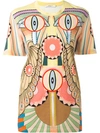 GIVENCHY 'CRAZY CLEOPATRA' PRINTED T-SHIRT,16I770649611649089