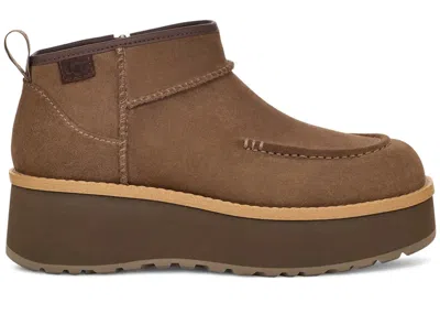 Pre-owned Ugg Cityfunc Ultra Mini Boot (women's) Sneakers In Hickory In Brown