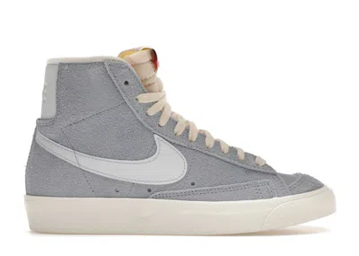 Pre-owned Nike Blazer Mid 77 Vintage (women's) Sneakers In Blue Whisper/sail/black In Multi