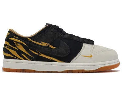 Pre-owned Nike Dunk Low Year Of The Tiger (2022) Sneakers In Phantom/black/sail In Multi