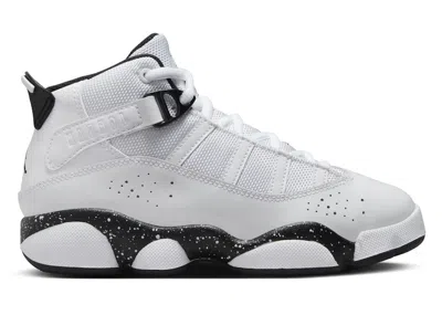 Pre-owned Jordan 6 Rings Sneakers In White/black
