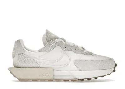 Pre-owned Nike Fontanka Waffle (women's) Sneakers In White/phantom/fossil Stone