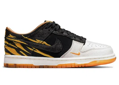Pre-owned Nike Dunk Low Year Of The Tiger (2022) Sneakers In Phantom/black/sail In Multi