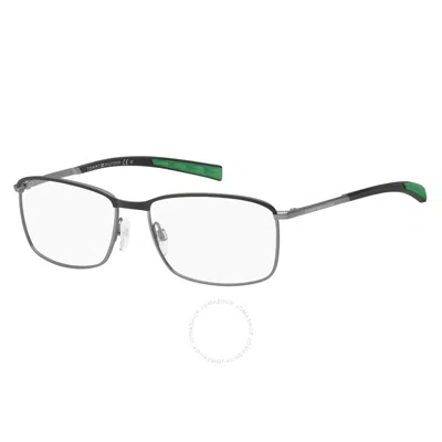 Tommy Hilfiger Demo Rectangular Men's Eyeglasses Th 1954 02qx 56