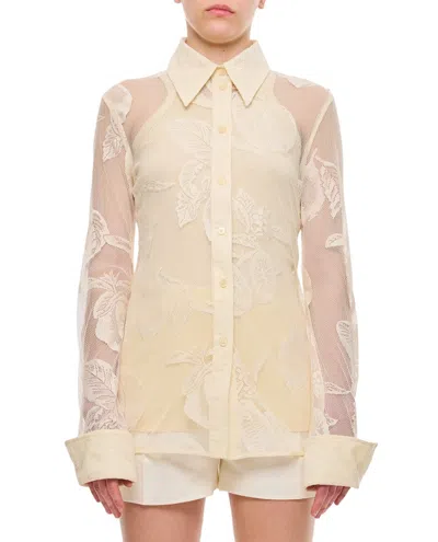 Sportmax Asti Lace Up Double Layer Shirt