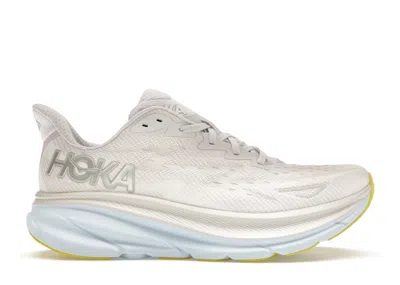 Pre-owned Hoka Clifton 9 (women's) Sneakers In Nimbus Cloud/ice Water In Gray