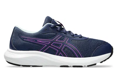 Pre-owned Asics Contend 9 Sneakers In Blue Expanse/bold Magenta