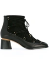 NICHOLAS KIRKWOOD lace-up ankle boots,SUEDE100%