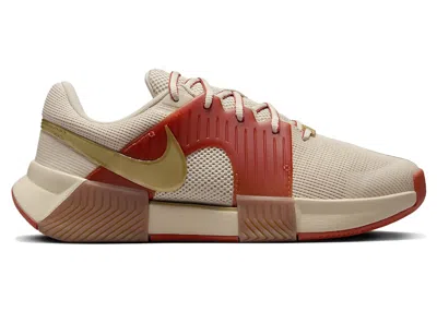 Pre-owned Nike Gp Challenge 1 Prm J'aime Paris Collection (women's) Sneakers In Sanddrift/rust Factor/gum Medium Br