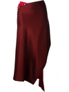 DKNY corset-detail midi skirt,P3610443SA11662891