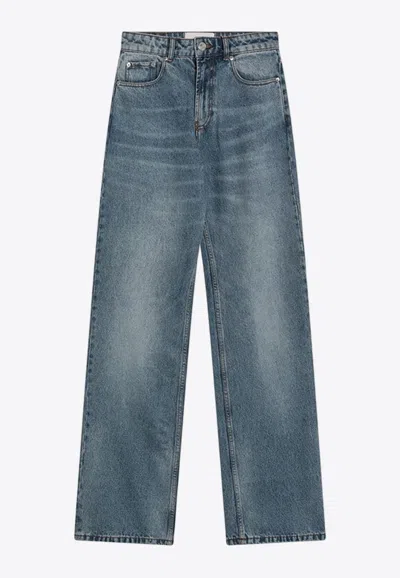 Ami Alexandre Mattiussi Washed Straight Jeans