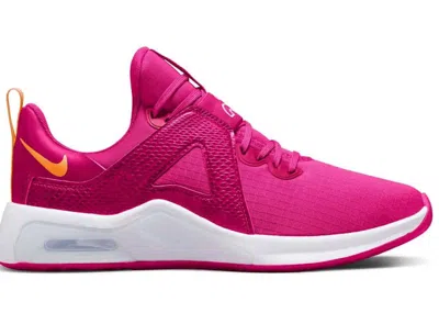Pre-owned Nike Air Max Bella Tr 5 (women's) Sneakers In Rush Pink/light Curry/mystic Hibiscus