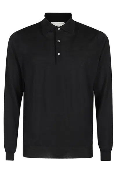 Filippo De Laurentiis Long-sleeved Wool Polo