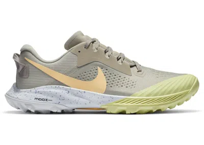 Pre-owned Nike Air Zoom Terra Kiger 6 (women's) Sneakers In Enigmain Stone/enigma Stone/limelight
