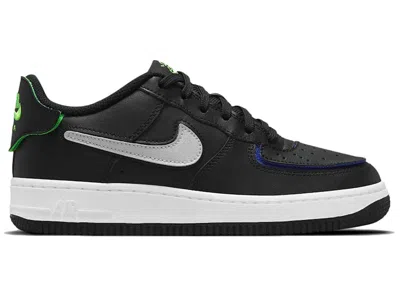 Pre-owned Nike Air Force 1/1 Low Af1 Mix Sneakers In Black/lapis/magic Ember In Multi