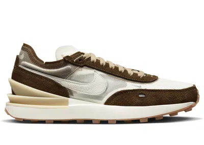 Pre-owned Nike Waffle One (women's) Sneakers In Pecan/sail In Multi