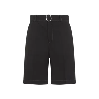 Jil Sander Belted Bermuda Shorts