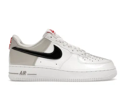 Pre-owned Nike Air Force 1 Low 07 Essencial (women's) Sneakers In Light Iron All/white/university Red In Multi