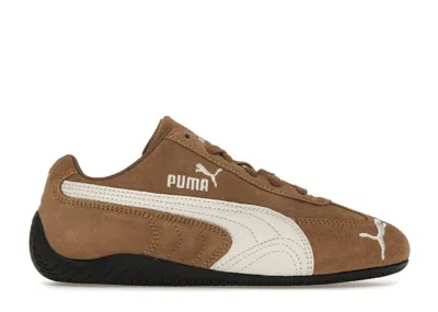 Pre-owned Puma Speedcat Archive (women's) Sneakers In Haute Coffee/frosted Ivory In Multi