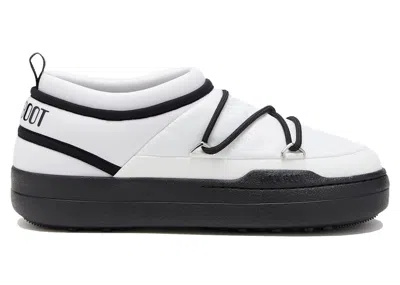 Pre-owned Moon Boot Park Icon Sneaker Sneakers In Black/white In Multi