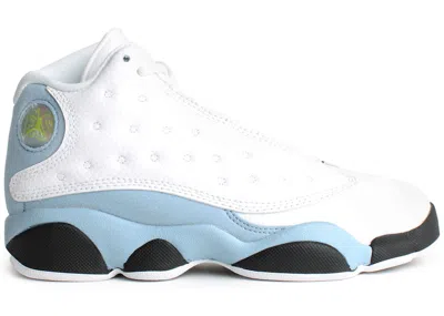 Pre-owned Jordan 13 Retro Sneakers In White/yellow Ochre/blue Grey In Multi
