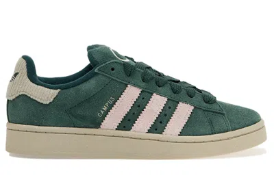 Pre-owned Adidas Originals Campus 00s (women's) Sneakers In Mineral Green/sandy Pink In Multi