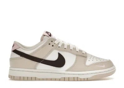 Pre-owned Nike Dunk Low Neapolitan (women's) Sneakers In Summit White/baroque Brown/light Orewood Brown