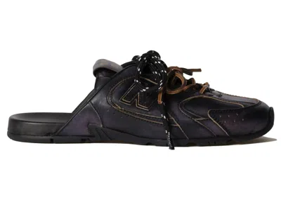 Pre-owned New Balance 530 Sl Mule Miu Miu (women's) Sneakers In Black