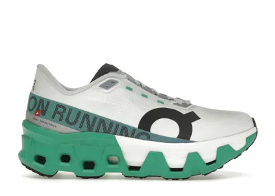 Pre-owned On Running Cloudmster Hyper (women's) Sneakers In Undyed/mint In Green