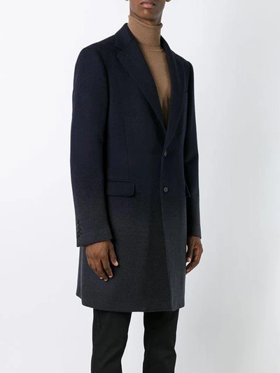 Shop Raf Simons Classic Coat In Blue