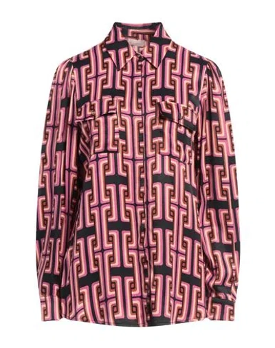 Liu •jo Woman Shirt Fuchsia Size 10 Viscose