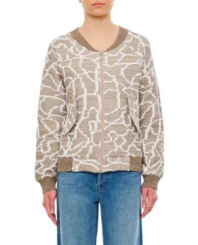 Vitelli Jacquard Harrington Jacket