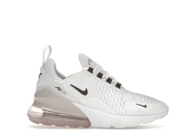 Pre-owned Nike Air Max 270 Sneakers In White/burgundy Crush/platinum Violet