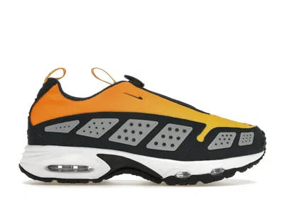 Pre-owned Nike Air Max Sunder (women's) Sneakers In Canyon Gold/deep Ocean/light Smoke Grey In Multi