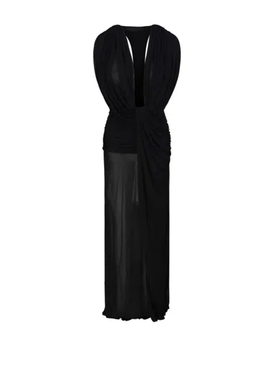Christopher Esber Ripple Drape Asymmetric Gown