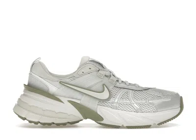 Pre-owned Nike V2k Run Light Silver (women's) Sneakers In Photon Dust/summit White/light Army