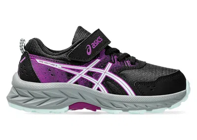 Pre-owned Asics Gelventure 9 Sneakers In Black/soothing Sea In Multi