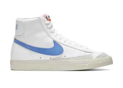 Pre-owned Nike Blazer 77 Mid Vintage Like Mike (women's) Sneakers In White/royal Pulse/hyper Crimson In Multi