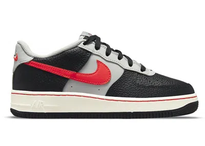 Pre-owned Nike Air Force 1 Low '07 Lv8 Nba 75th Anniversary Trail Blazers Sneakers In Black/grey Fog/sail In Multi