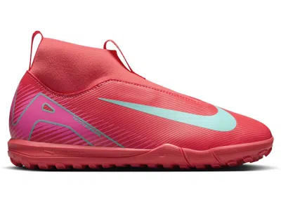 Pre-owned Nike Mercurial Superfly 10 Academy Tf Mad Energy Pack Sneakers In Ember Glow/aurora Green In Multi