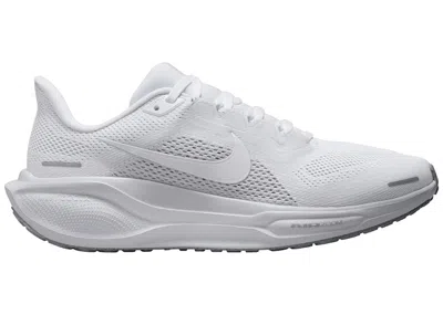 Pre-owned Nike Air Zoom Pegasus 41 (women's) Sneakers In White/pure Platinum/metallic Silver In Multi