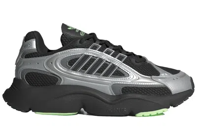 Pre-owned Adidas Originals Ozmillen (women's) Sneakers In Core Black/carbon/green Spark In Multi