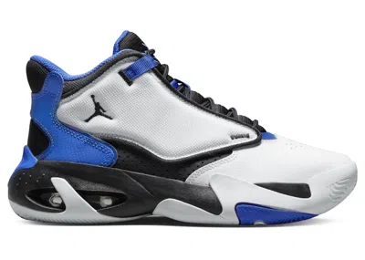Pre-owned Jordan Max Aura 4 Sneakers In White/hyper Royal/black