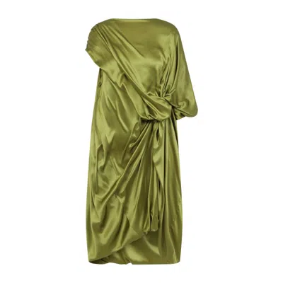 Dries Van Noten Dalant Silk Asymmetrical Dress